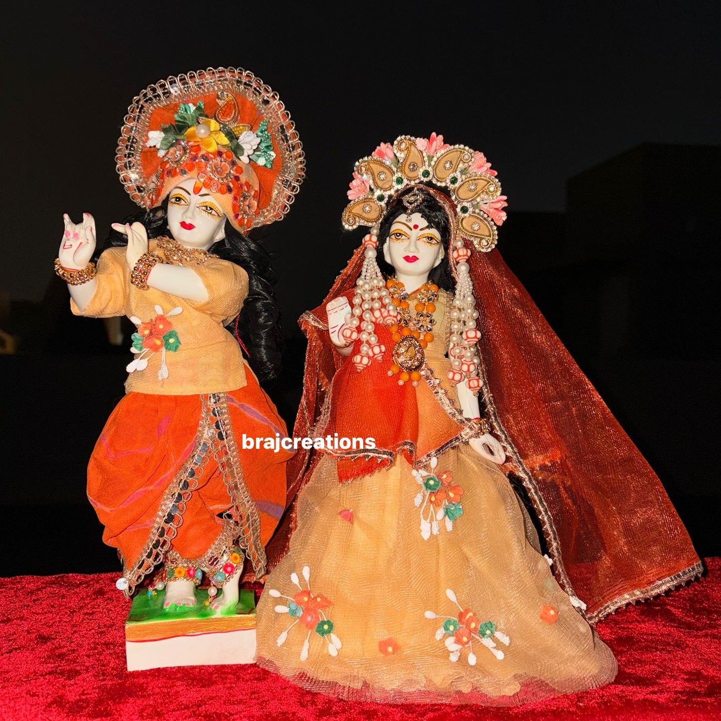 Orange Poshak