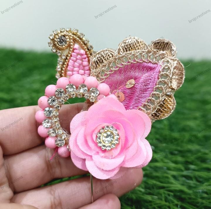 Baby Pink Kalangi -Turban Add-On