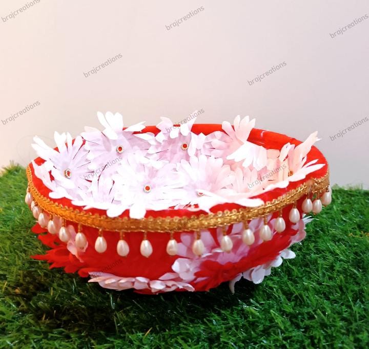 Red White Basket