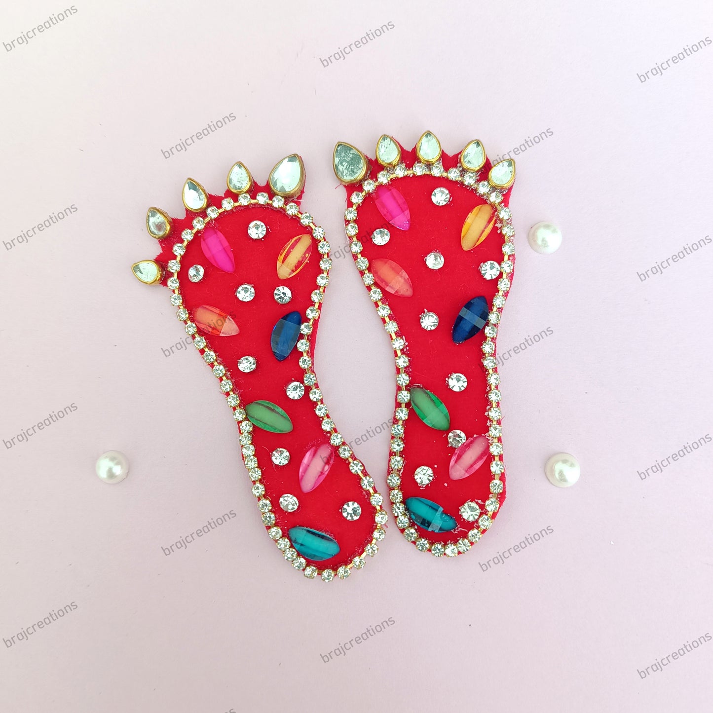 Colourful Kundan Charan