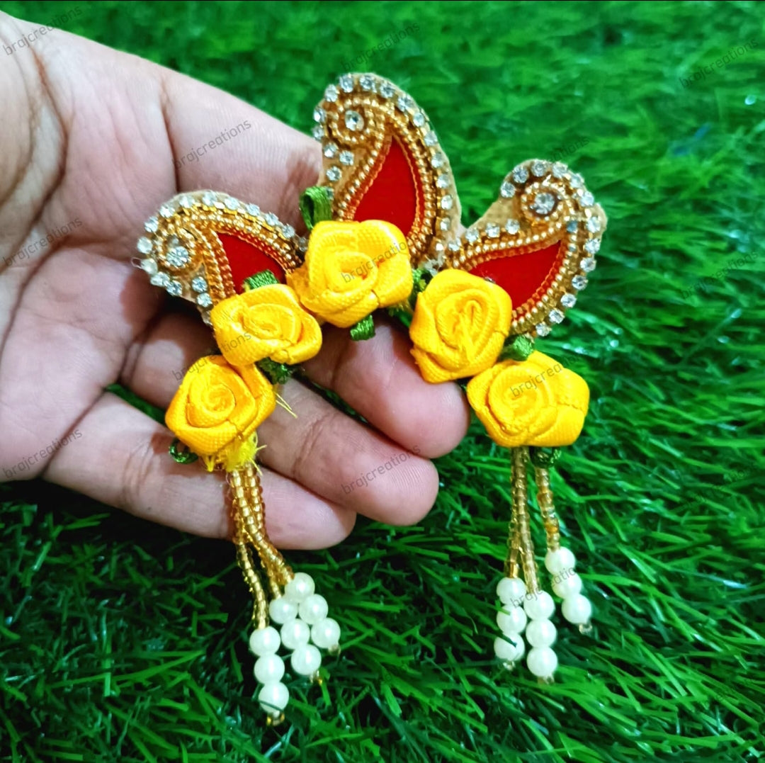 Yellow Red Chandrika