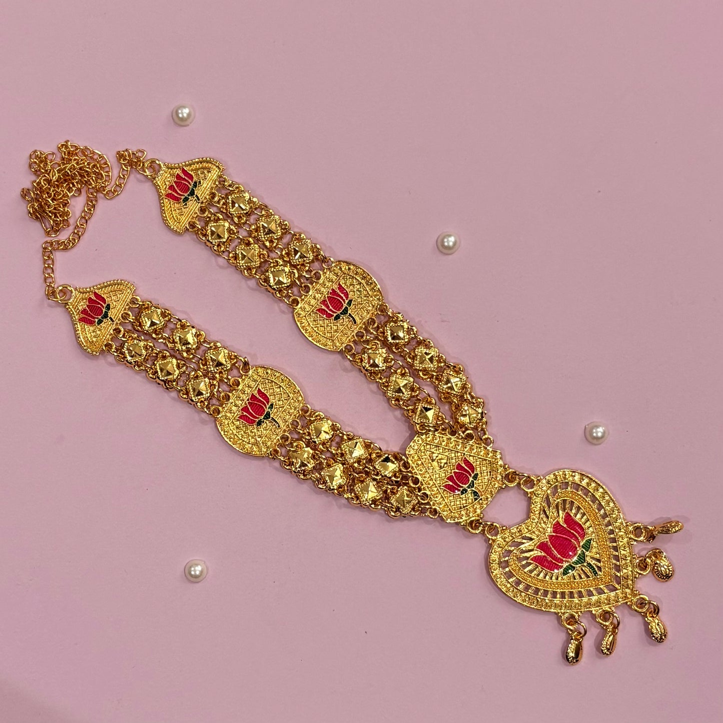 Golden Lotus Mala