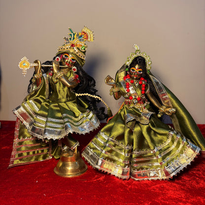 Mehandi colour Rajputi Poshak