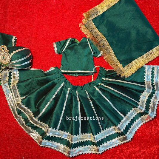 Green Rajputi Poshak