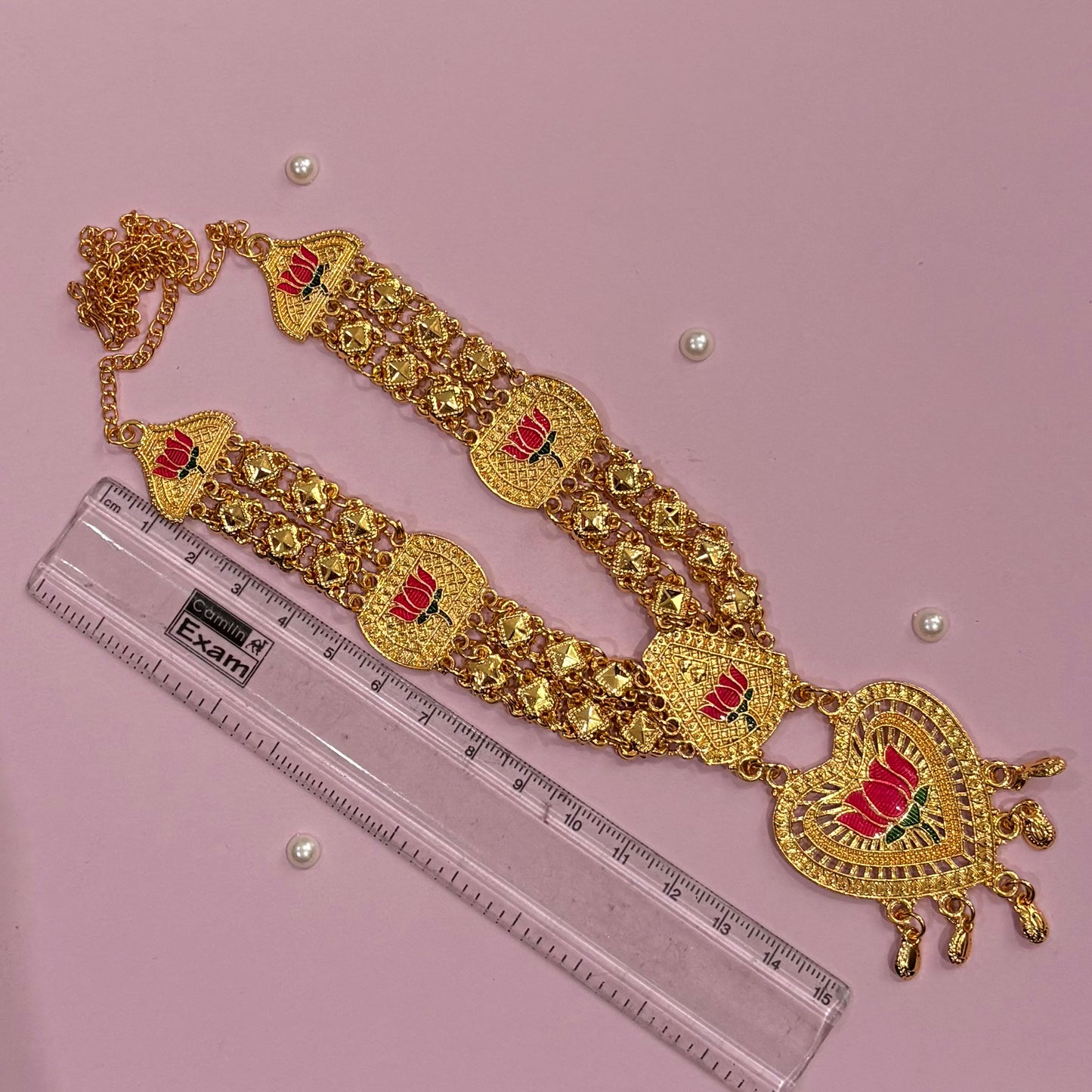 Golden Lotus Mala