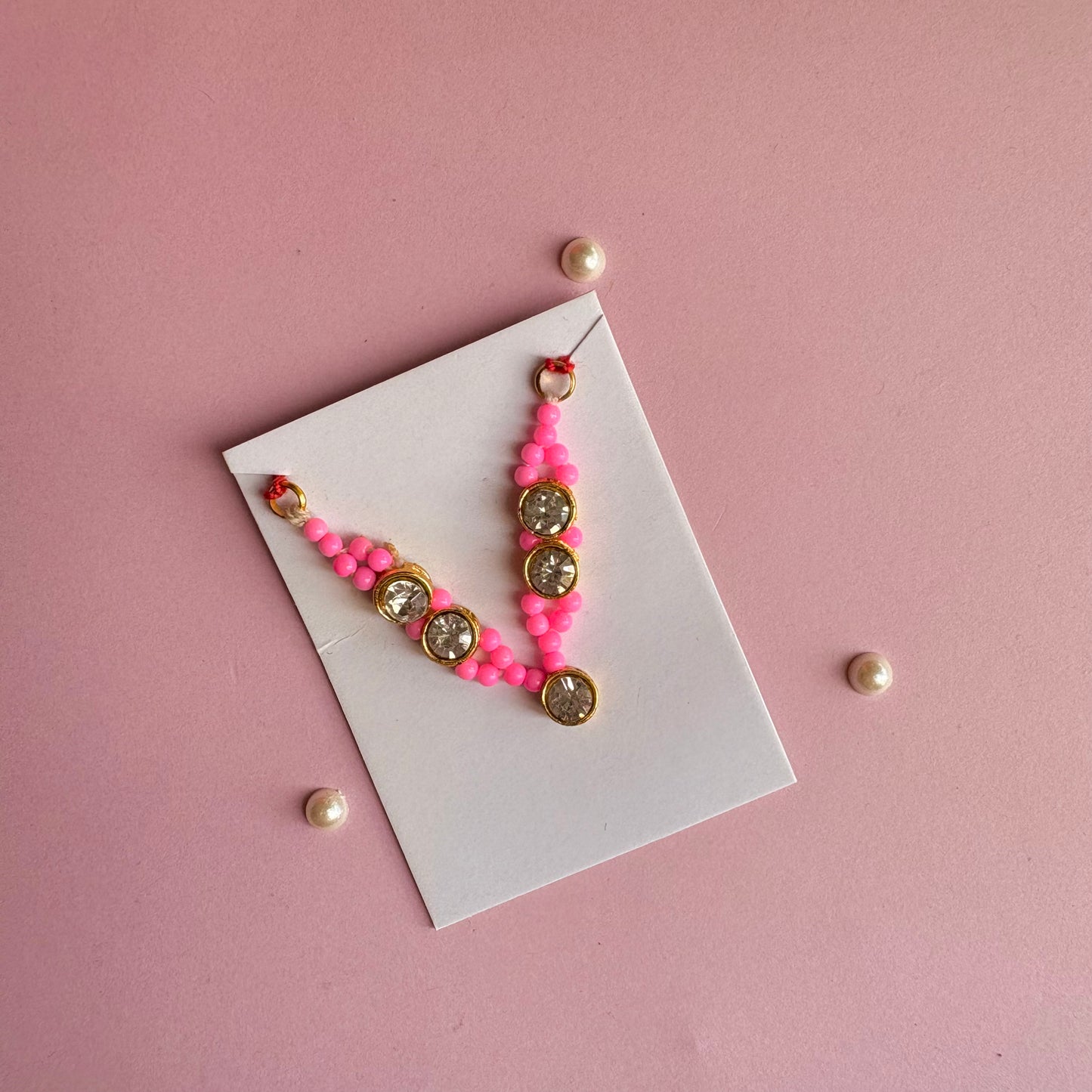 Kundan Beads Mala