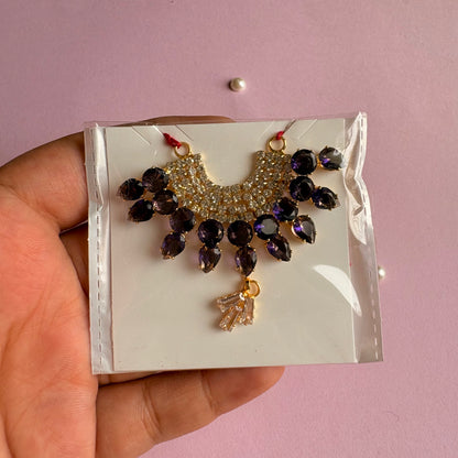 Kundan Heavy Chokar Mala with Latkan
