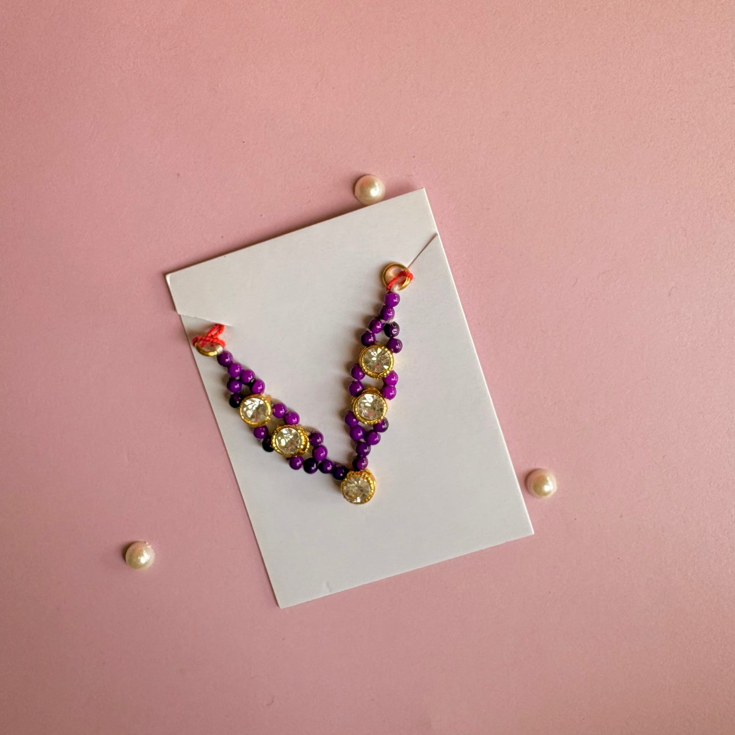 Kundan Beads Mala