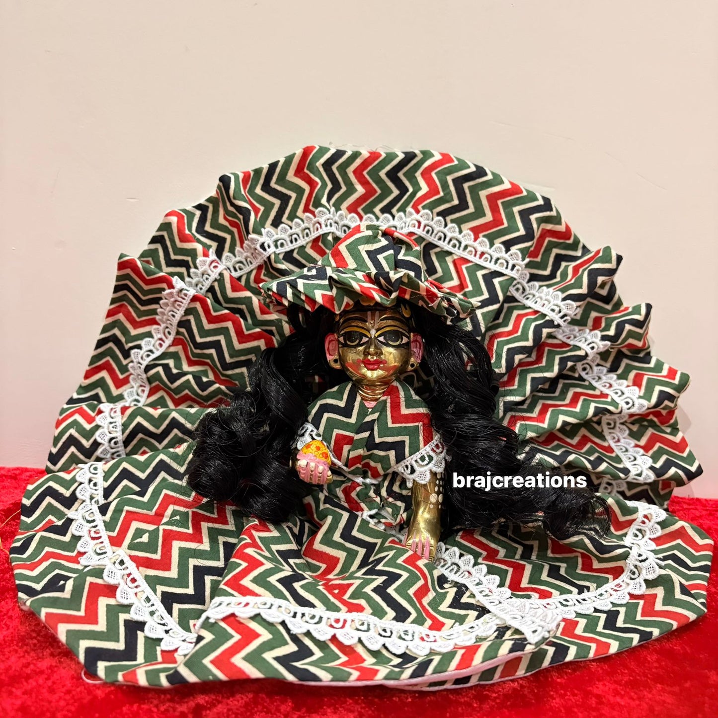 Colourful Lehriya Cotton Dress