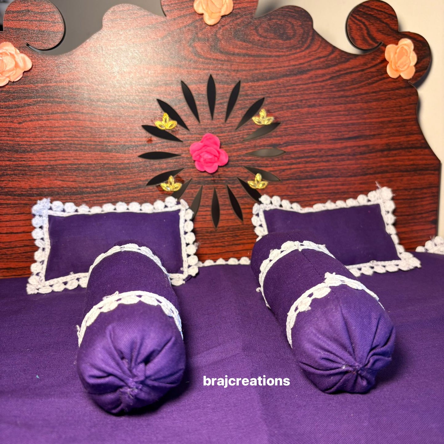 Purple Cotton Bistar Set