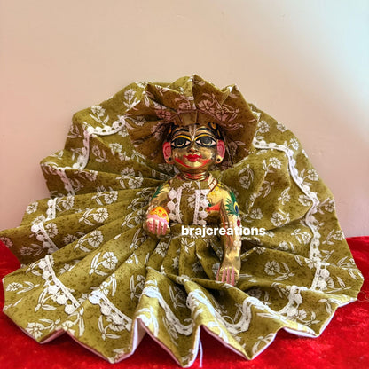 Mehandi Cotton Dress