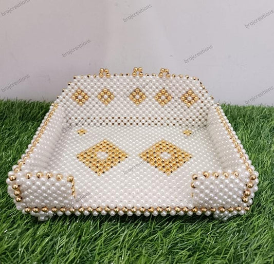 White Pearl Singhasan