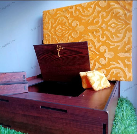 Bed with inside box