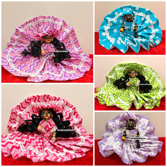 Set of 5 Random Cotton Poshak