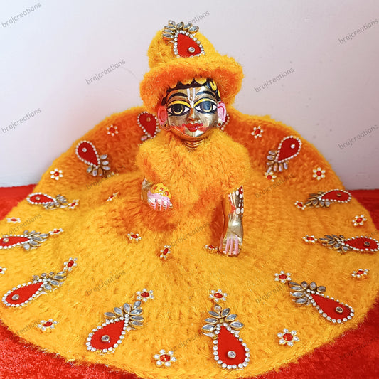 Yellow Woollen Poshak