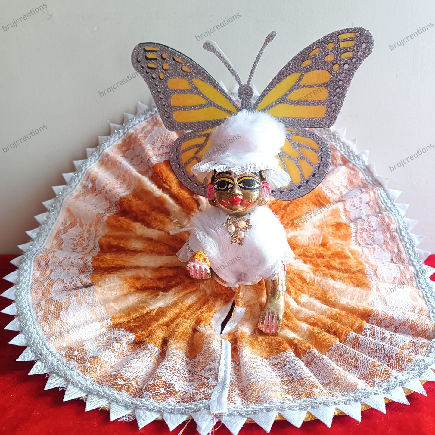 Laddu Gopal Butterfly Dress