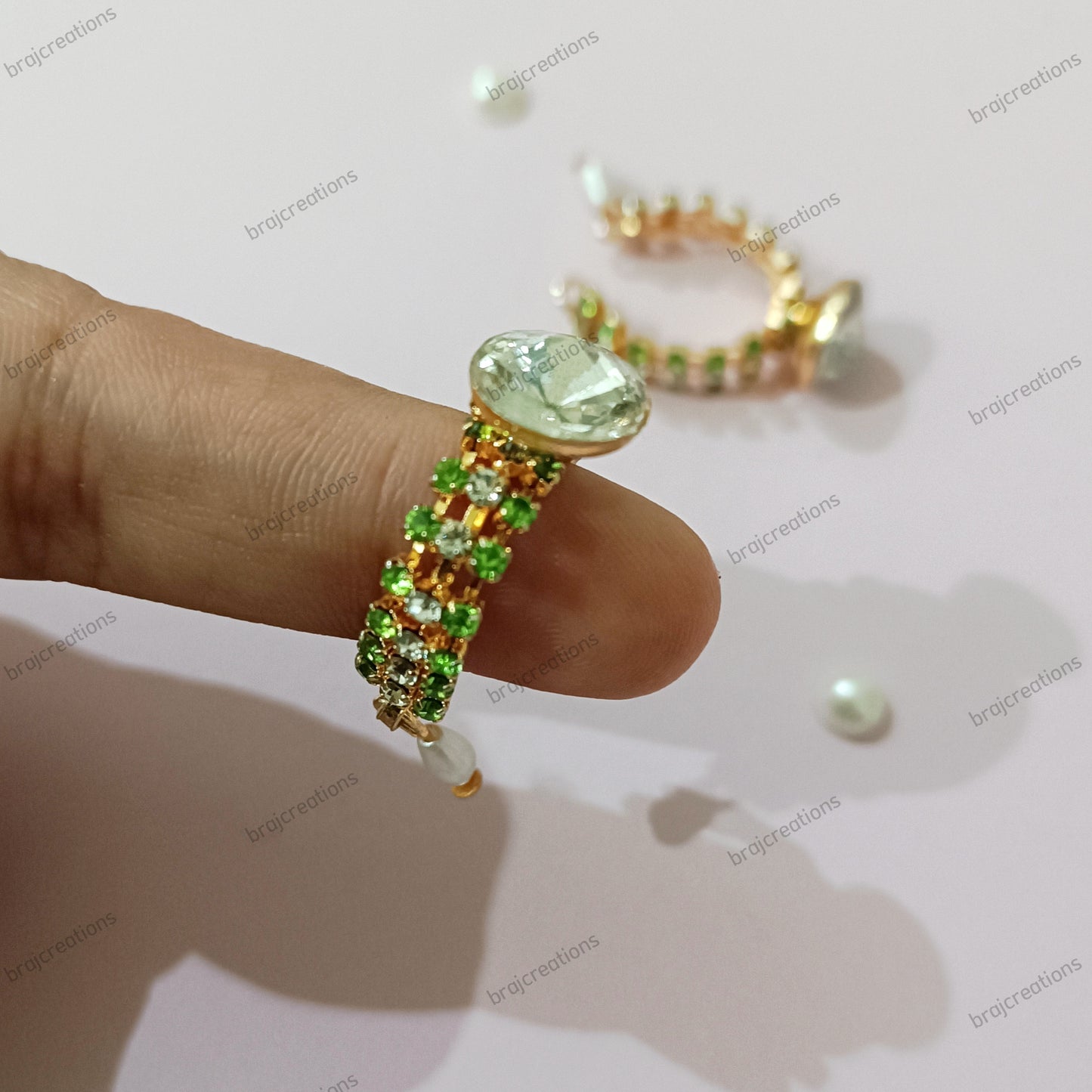 Green GemStone Kangan