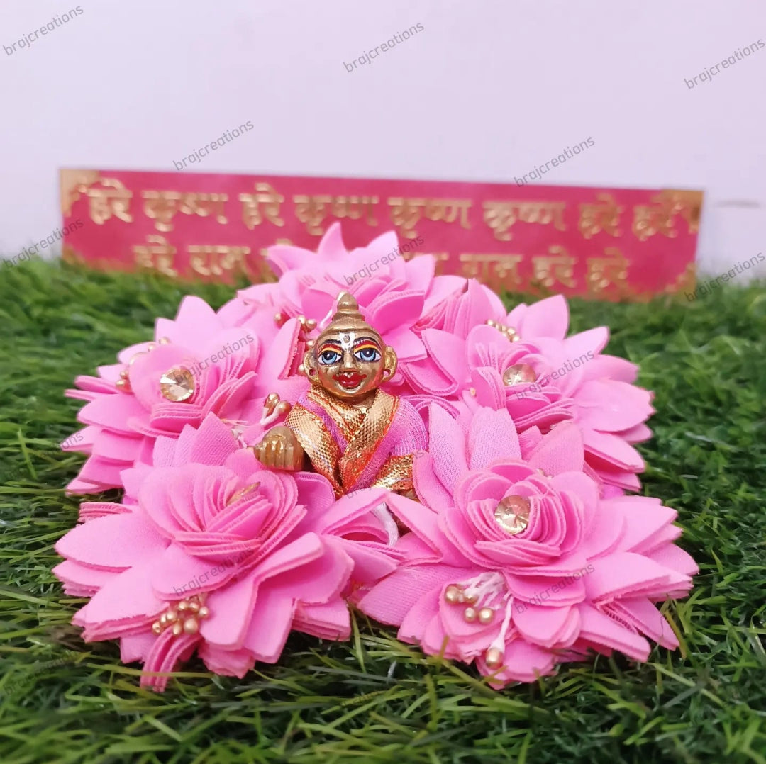 Pink Flower Ladoogopal Dress