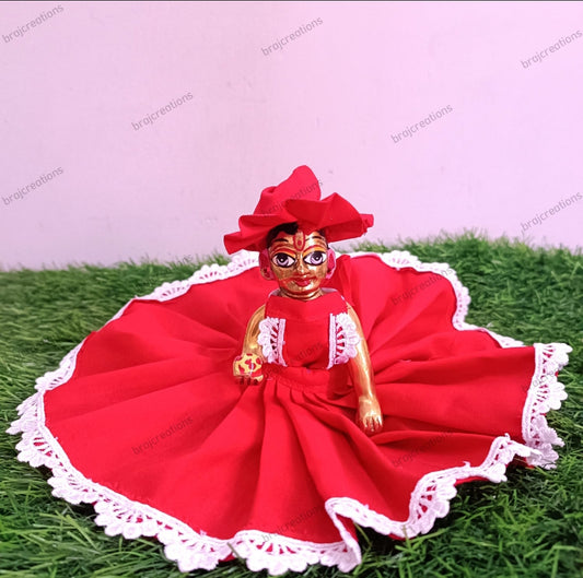 Red Cotton Dress
