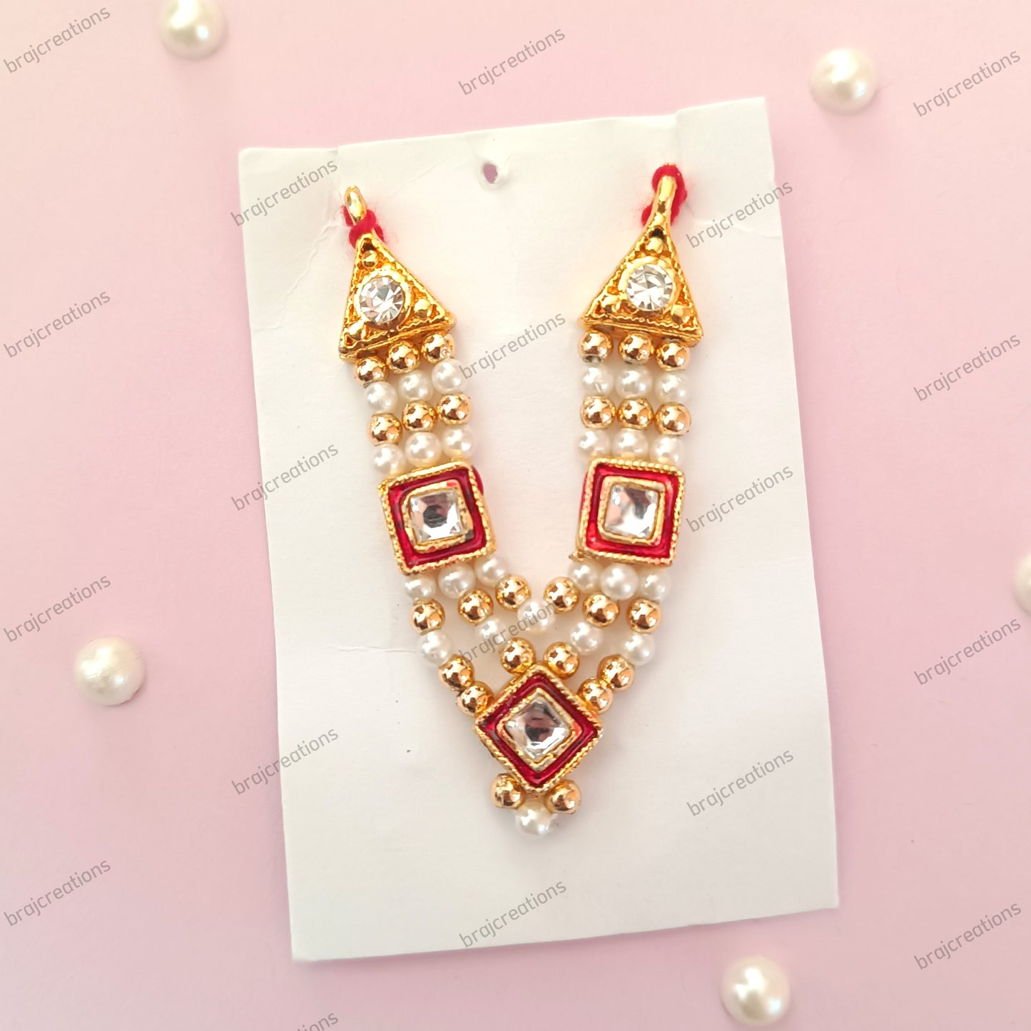 Square Design Mala