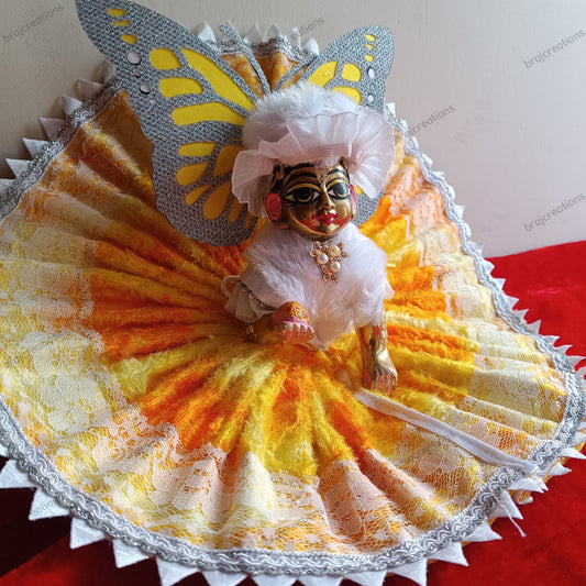 Laddu Gopal Butterfly Dress