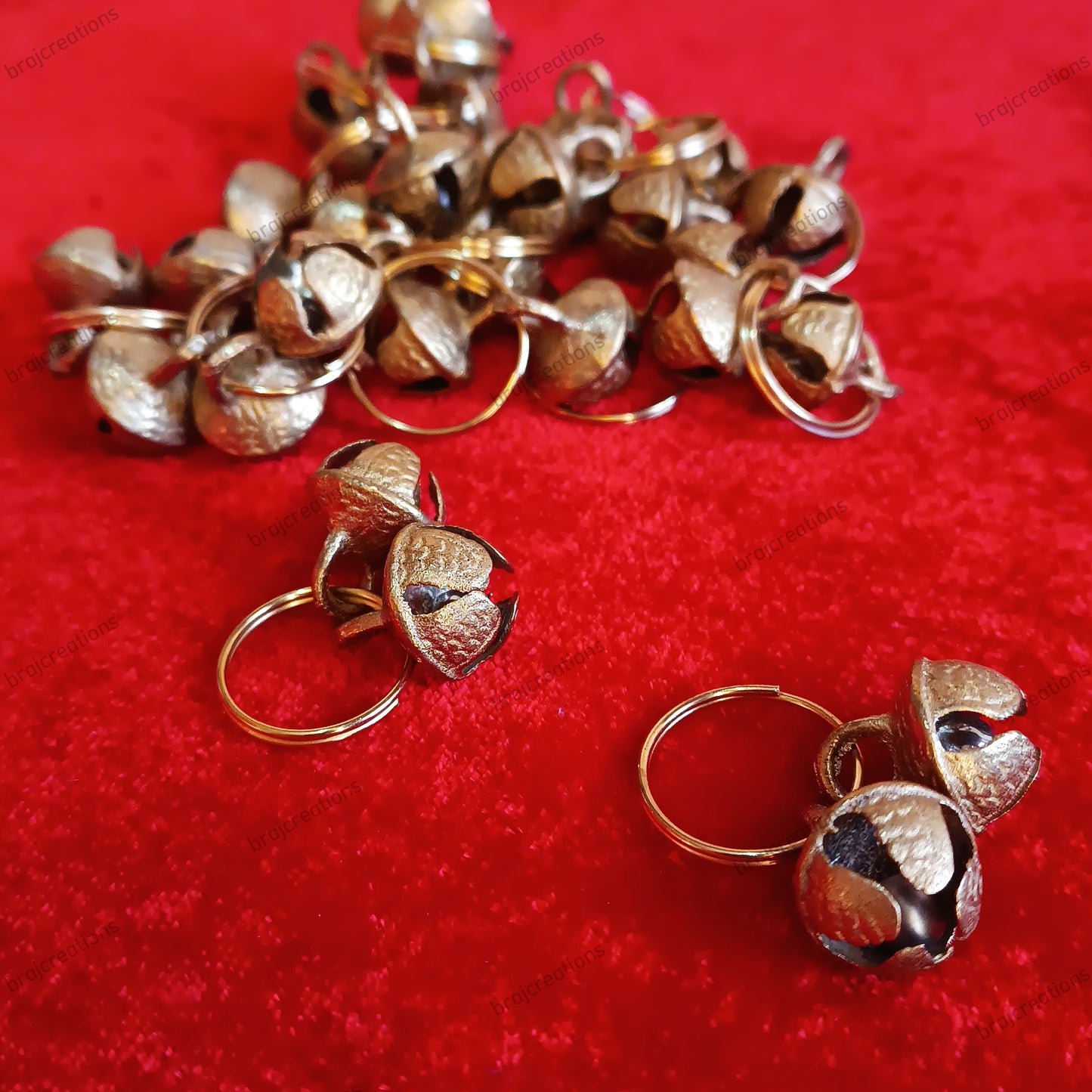 Kirtan Ghungru Rings Pair