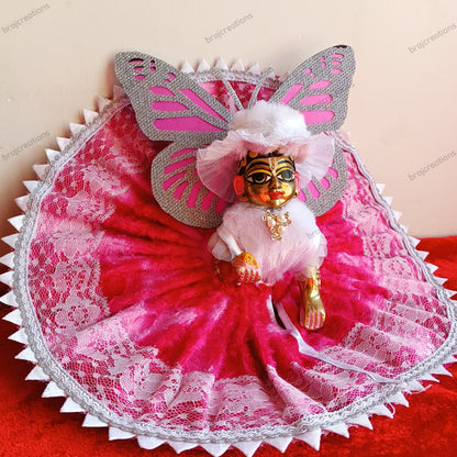 Laddu Gopal Butterfly Dress