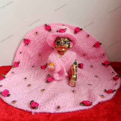 Pink Woollen Poshak