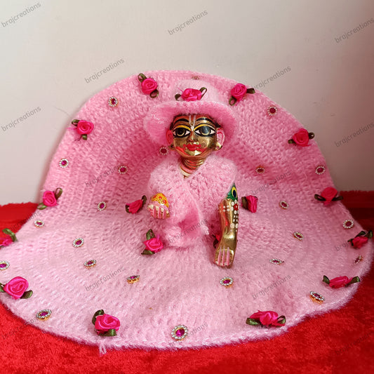 Pink Woollen Poshak