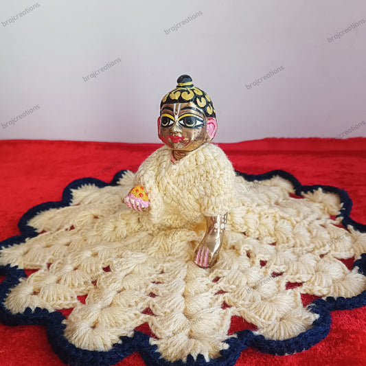 Cream Woollen Poshak