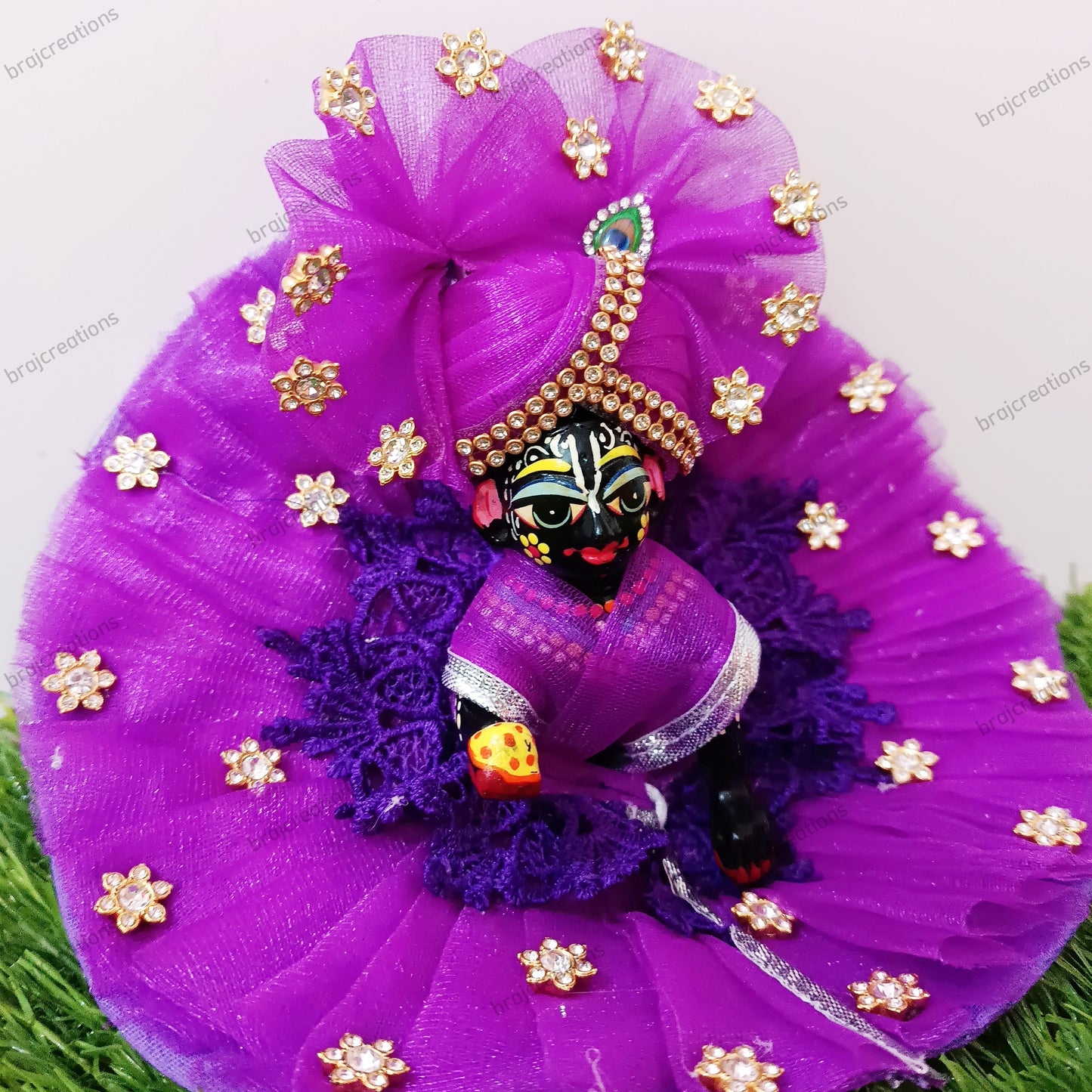 Purple Poshak