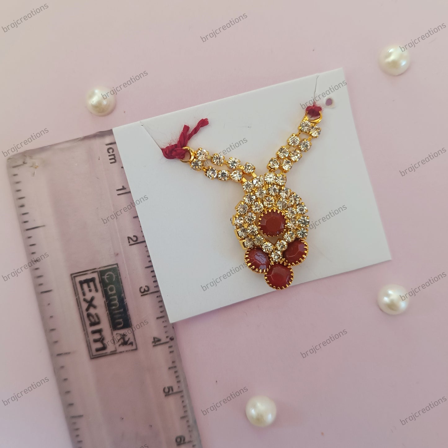 AD Small Mala With Stone