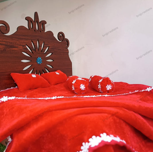 Velvet Bistar Set For Winters