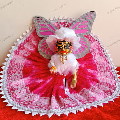 Laddu Gopal Butterfly Dress
