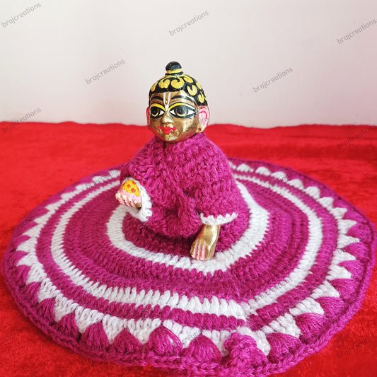 Magenta Woollen Poshak