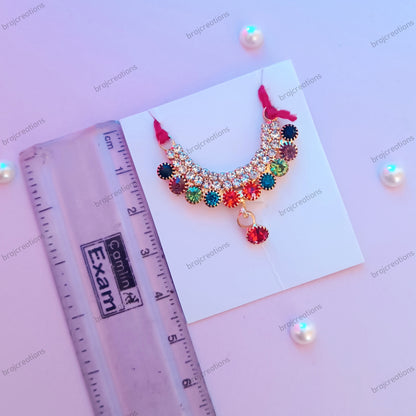 Multicolour Chokar Mala