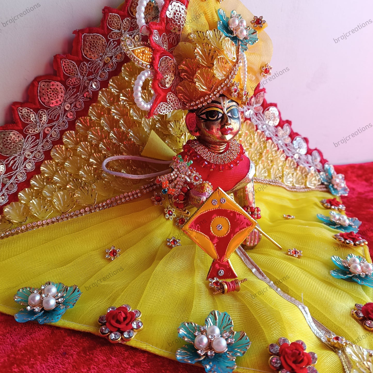 Laddu Gopal Kite Poshak - Makar Sankranti Special