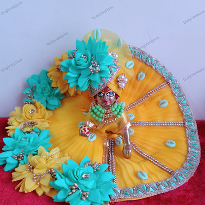 Laddugopal Yellow Poshak