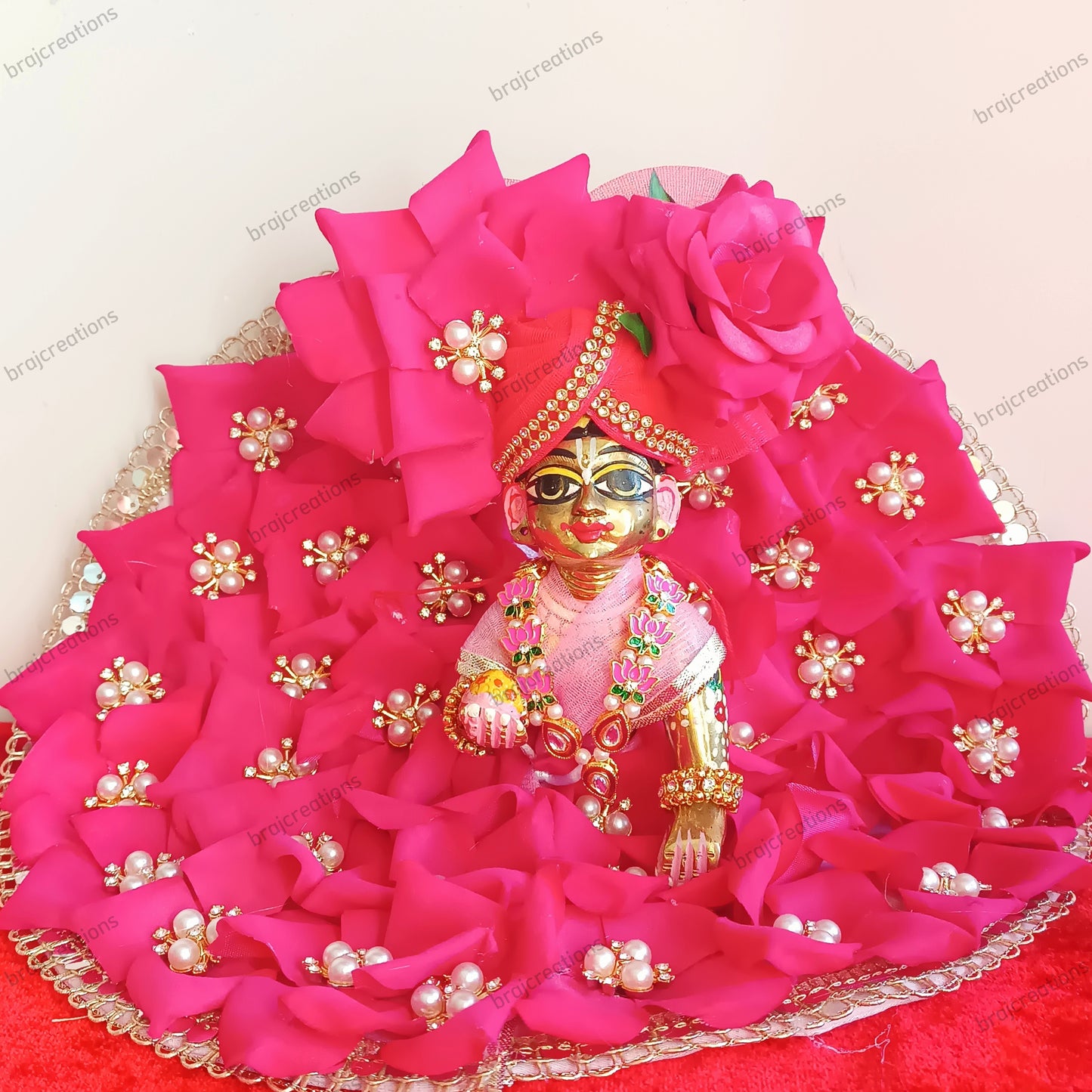 Rose Petal Valentine Special Poshak