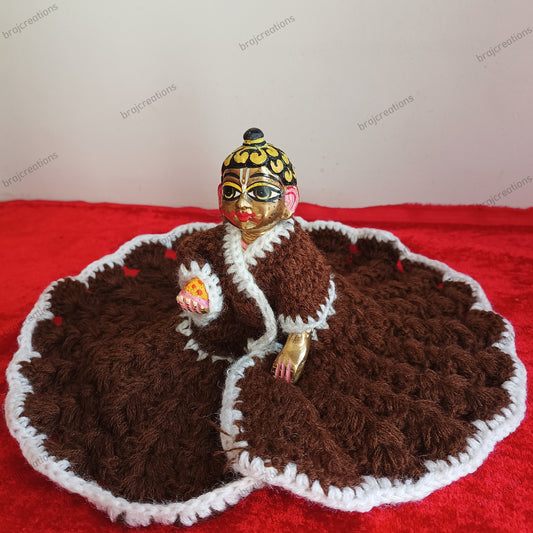 Brown Woollen Poshak