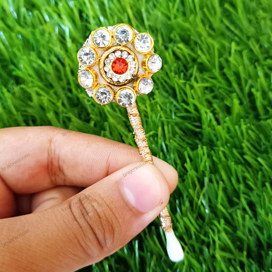 Red Kundan Tilak Stick