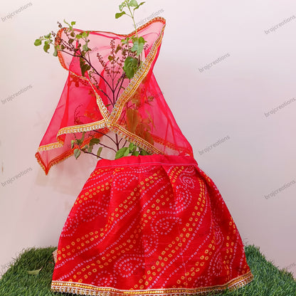 Red Kotadoria Tulsi Poshak