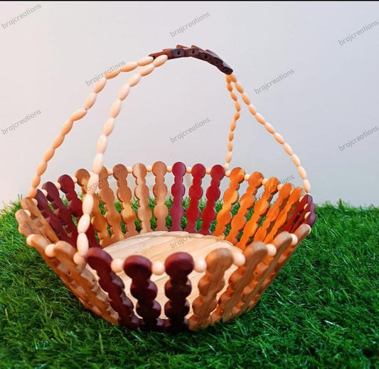 Wooden basket